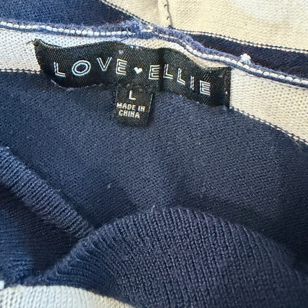 Love Ellie Navy Blue Women's Sweater